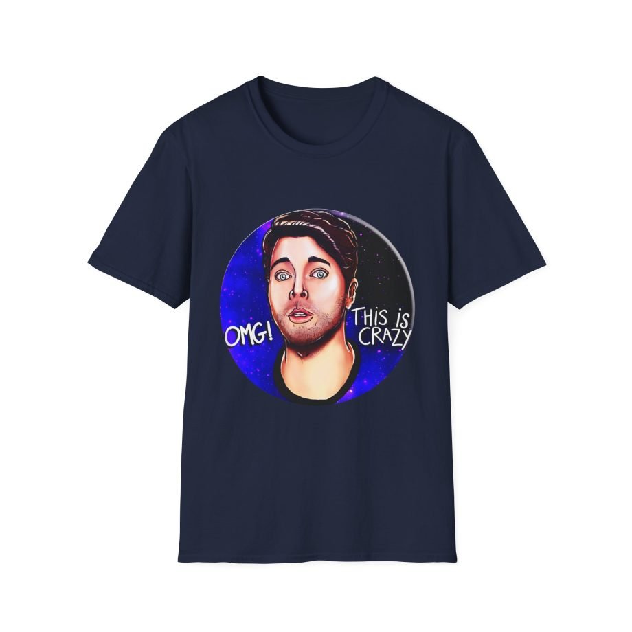 Shane Dawson OMG! This is crazy! Unisex Softstyle T-Shirt