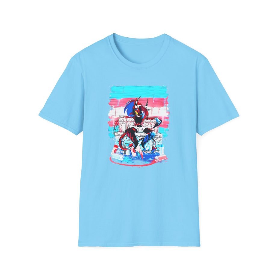 Helluva Boss Sallie May Micro Ribbed Unisex Softstyle T-Shirt