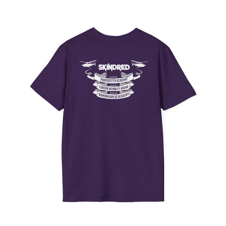 Skindred Unity Sound Tour Unisex Softstyle T-Shirt