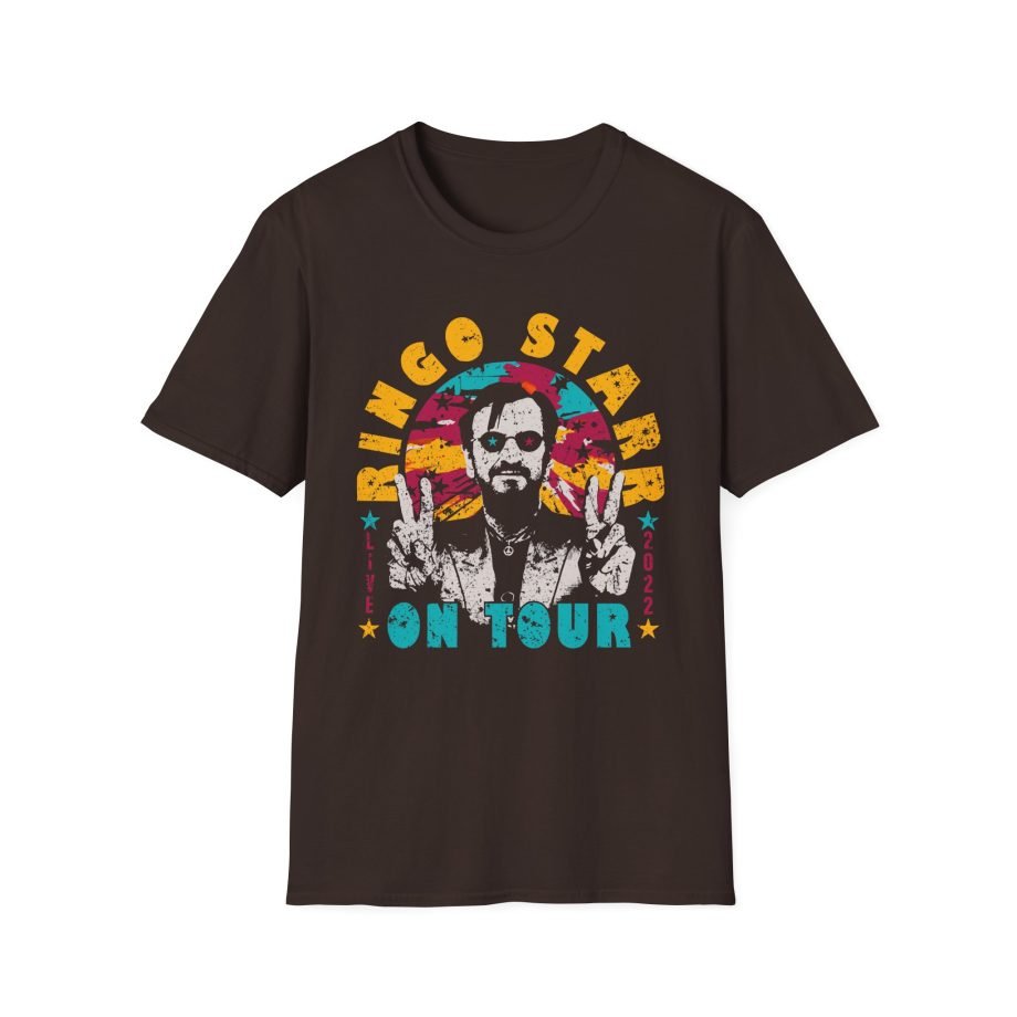 Ringo Starr Ringo on Tour Photo Unisex Softstyle T-Shirt