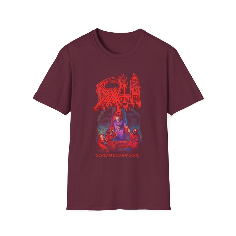 Death Scream Bloody Gore Unisex Softstyle T-Shirt