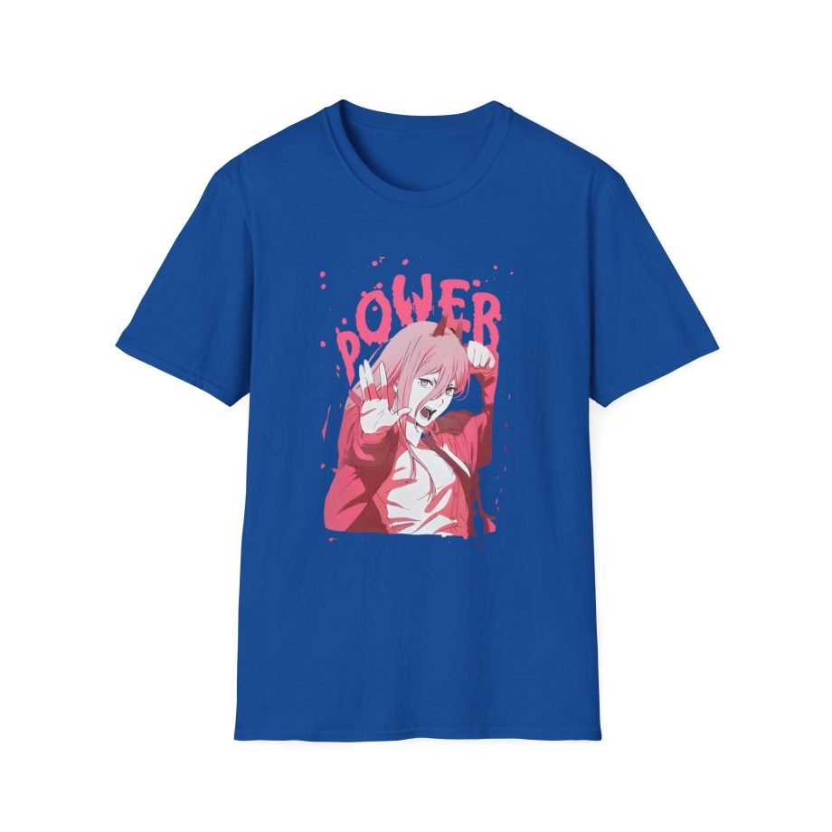 Chainsaw Man Power Splatter Unisex Softstyle T-Shirt