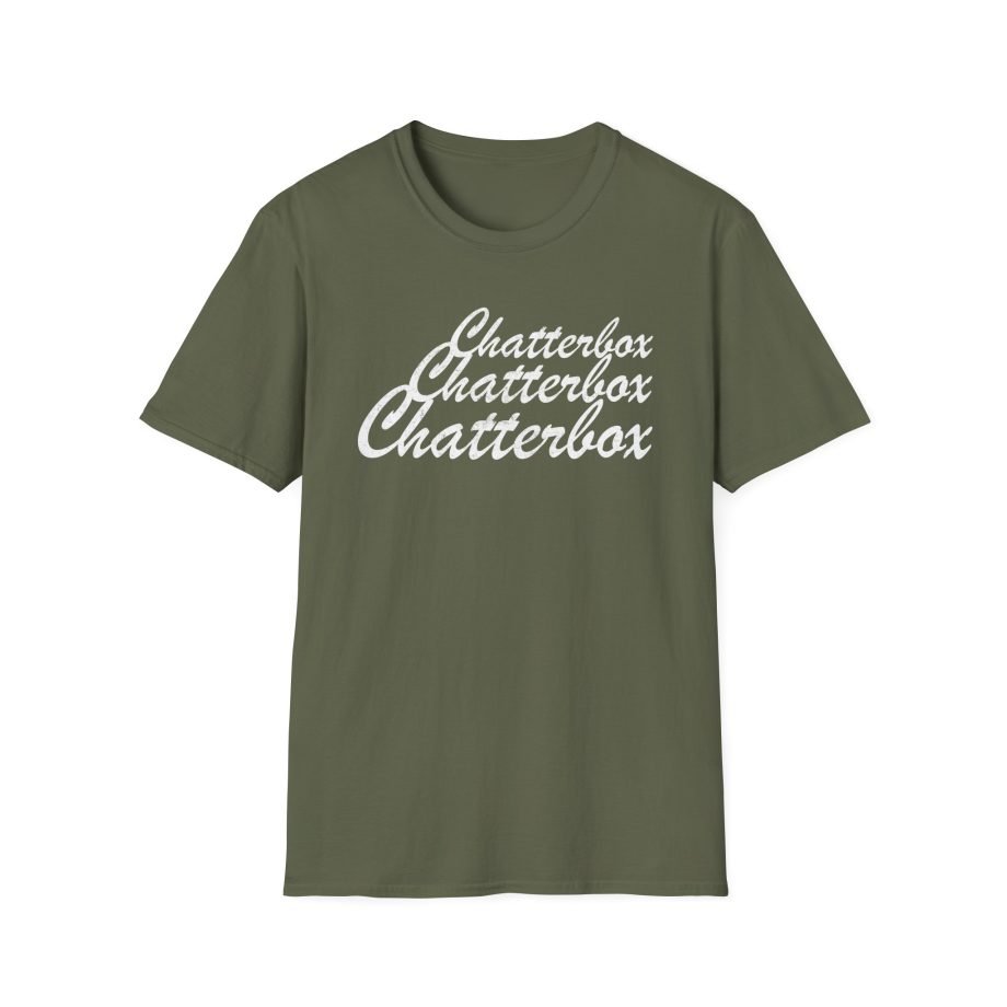 Chatterbox Design Worn by Johnny Ramone Unisex Softstyle T-Shirt