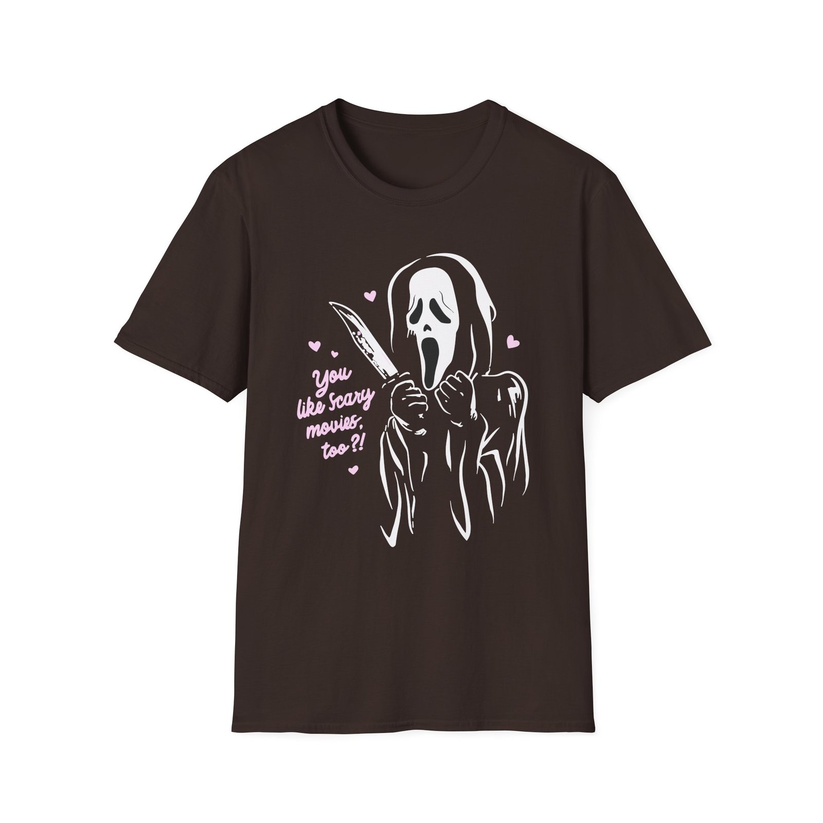 Ghostface You Like Scary Movies Too? Unisex Softstyle T-Shirt