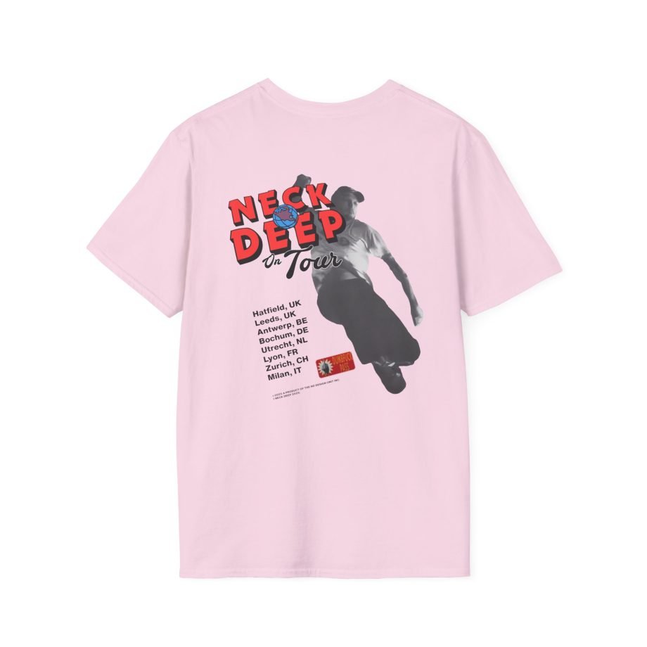 Neck Deep Slam Dunk 25 Tour Unisex Softstyle T-Shirt