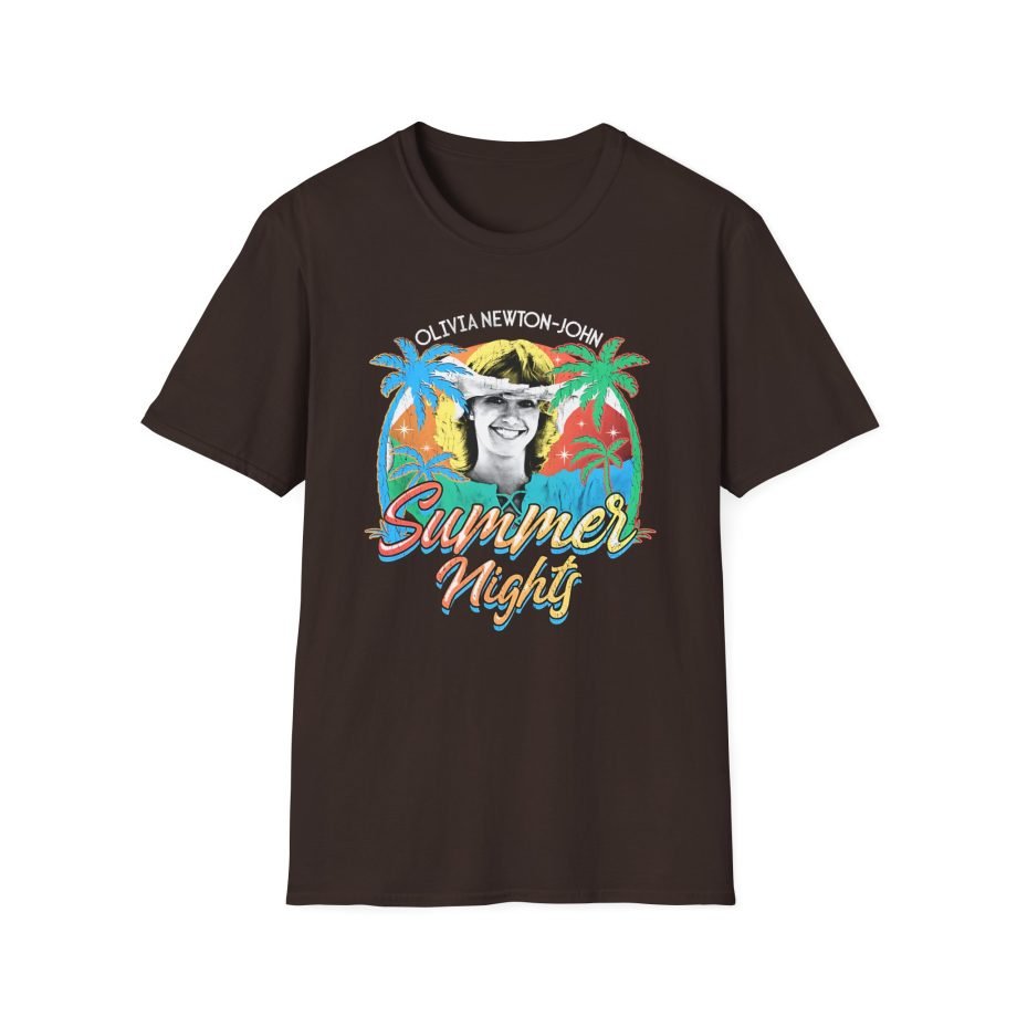 Olivia Newton John Summer Nights Unisex Softstyle T-Shirt