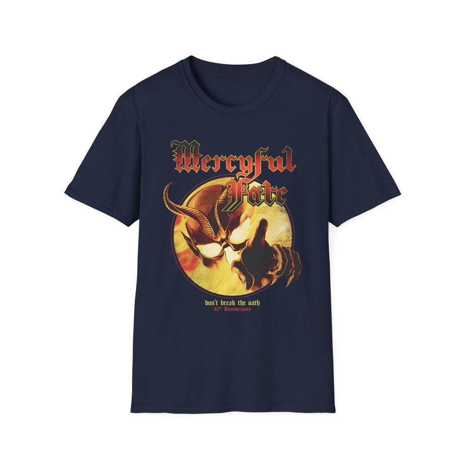 Mercyful Fate Don't Break the Oath 40th Anniversary Unisex Softstyle T-Shirt