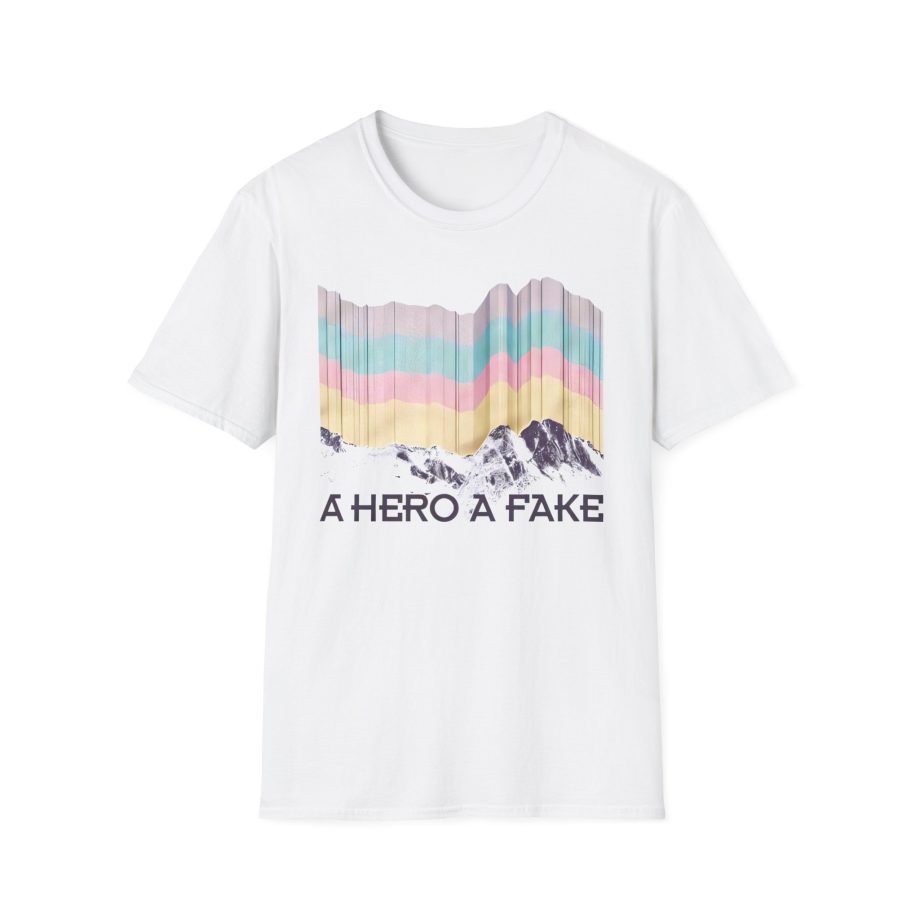 A Hero a Fake Unisex Softstyle T-Shirt