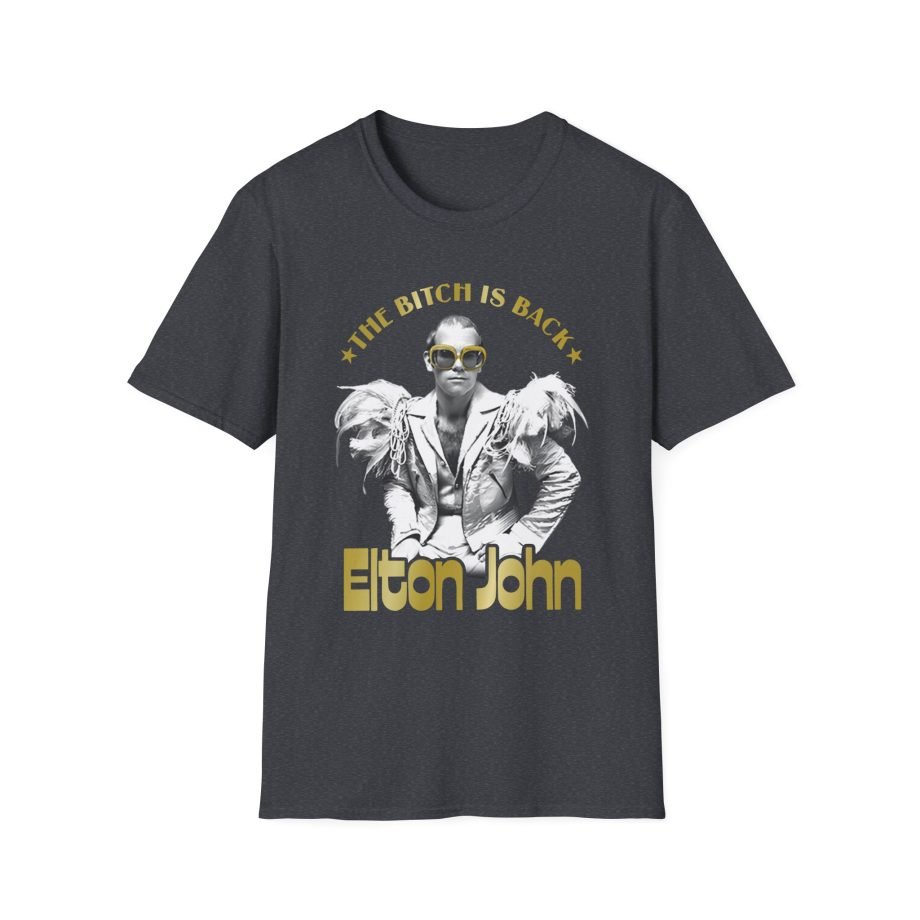 EJF Bitch is Back Foil Unisex Softstyle T-Shirt