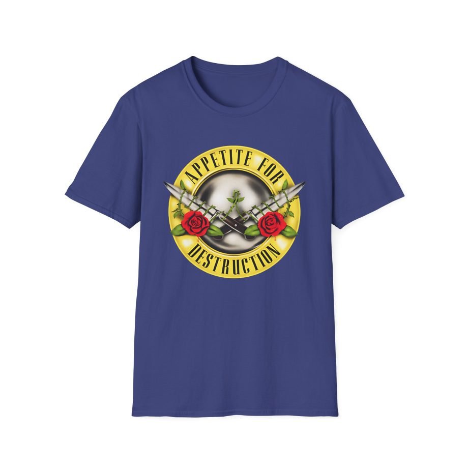 Guns N Roses Appetite for Destruction Knives Unisex Softstyle T-Shirt