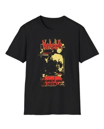 Murderdolls 80's Horror Poster Unisex Softstyle T-Shirt