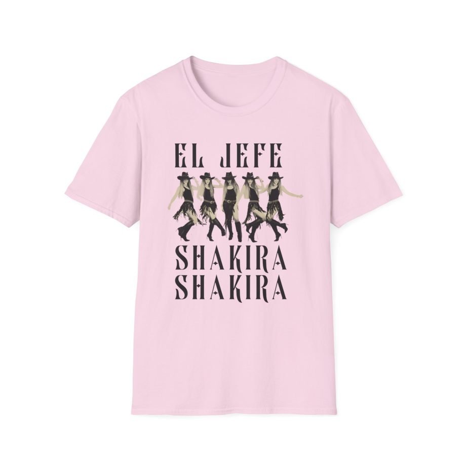 Shakira El Jefe Dancer Unisex Softstyle T-Shirt