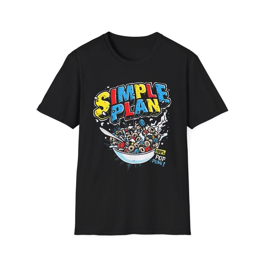 Simple Plan Cereal Unisex Softstyle T-Shirt