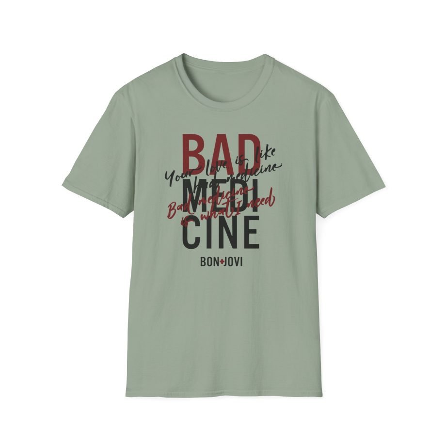 Bon Jovi Bad Medicine Unisex Softstyle T-Shirt