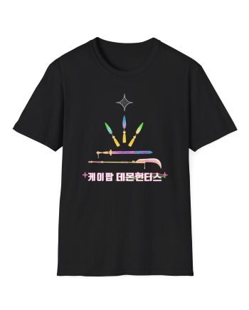 Kpop Demon Hunters Weapons Unisex Softstyle T-Shirt