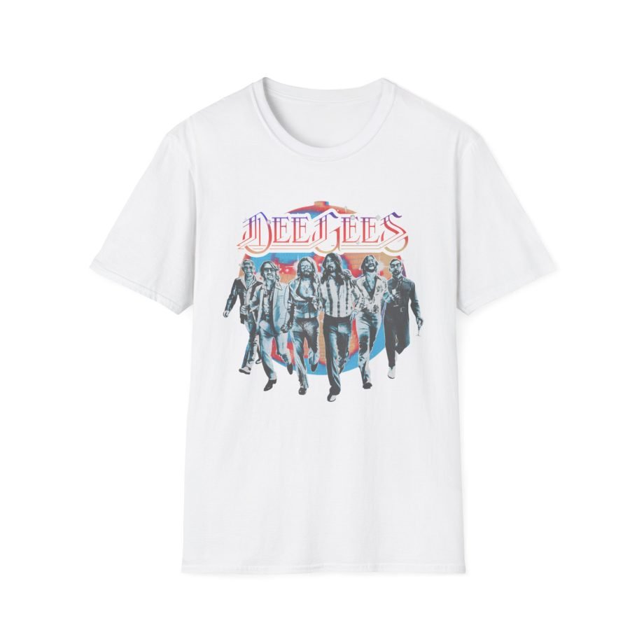 Foo Fighters Dee Gees Hail Satin Unisex Softstyle T-Shirt