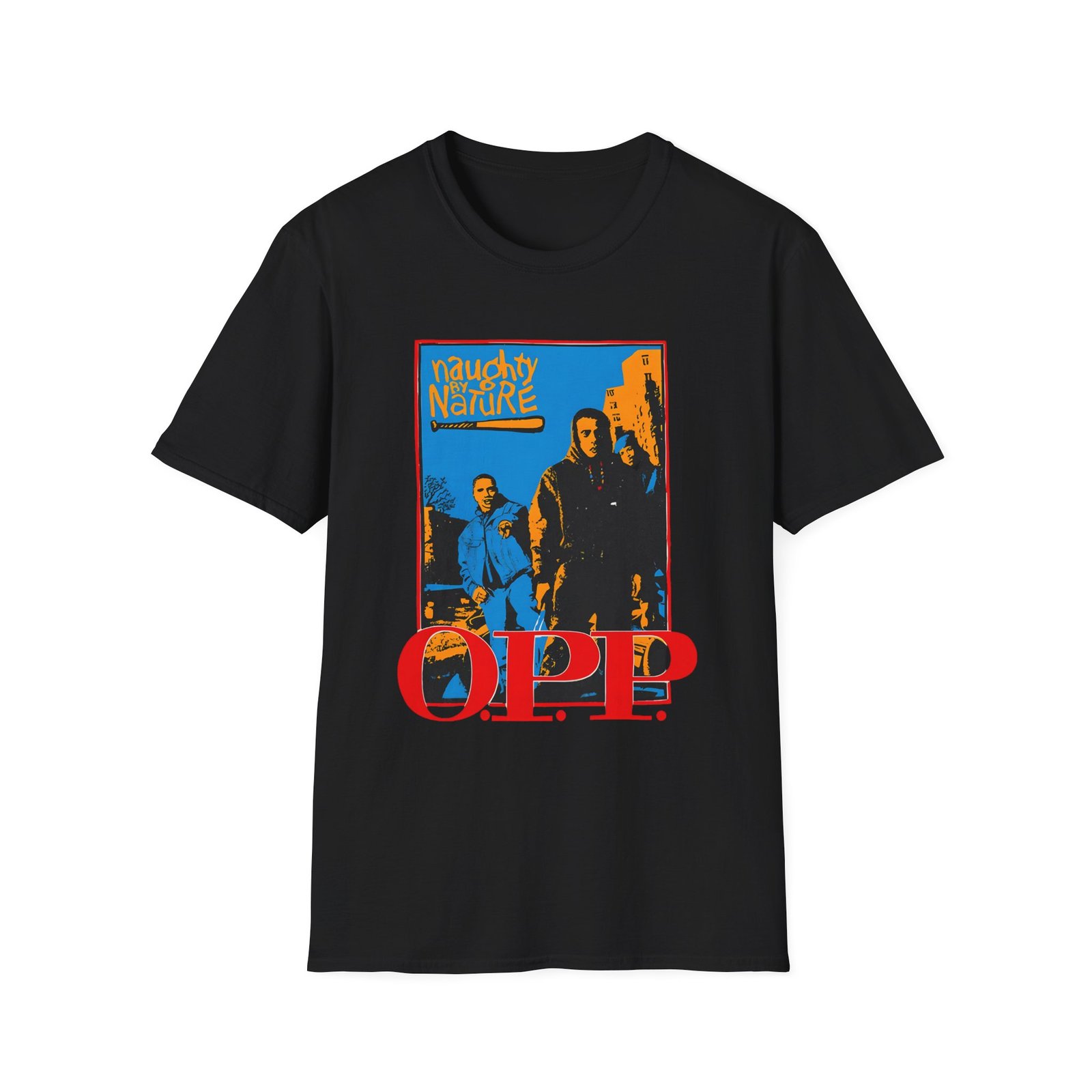 Naughty by Nature Vintage O.P.P. Unisex Softstyle T-Shirt
