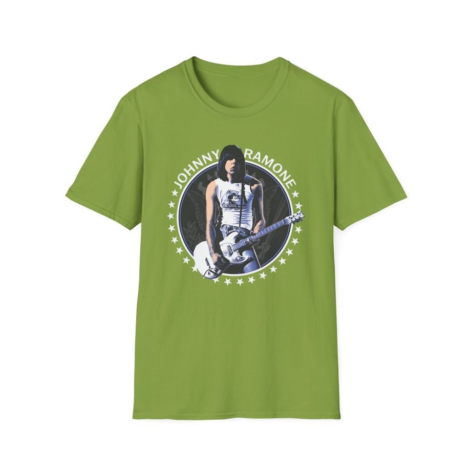 Johnny Ramone Seal Unisex Softstyle T-Shirt