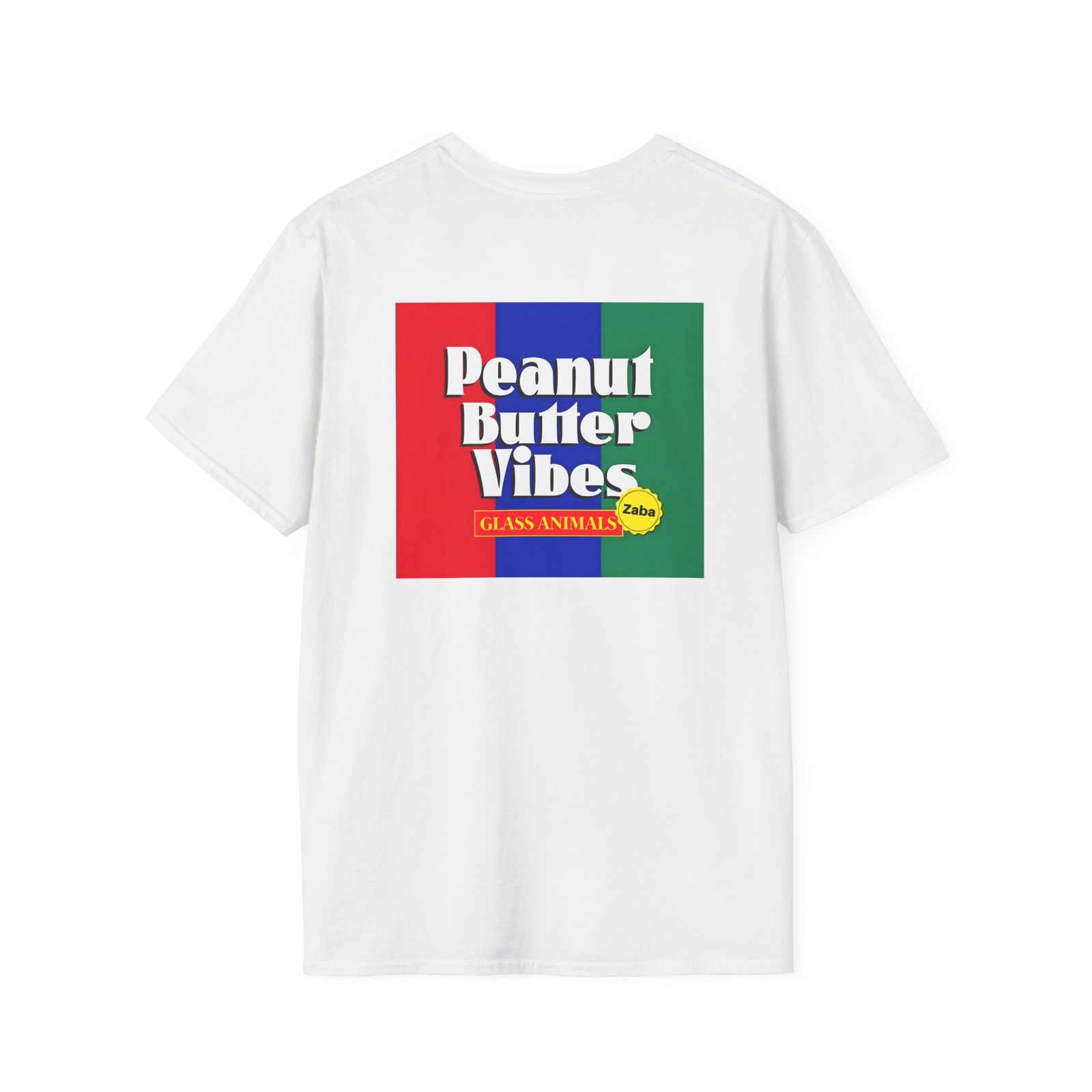 Glass Animals Zaba Peanut Butter Vibes Unisex Softstyle T-Shirt