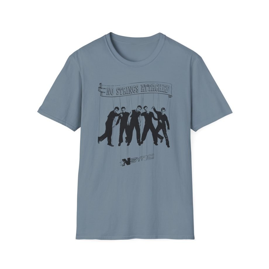 Nsync No Strings Attached Marionette Unisex Softstyle T-Shirt