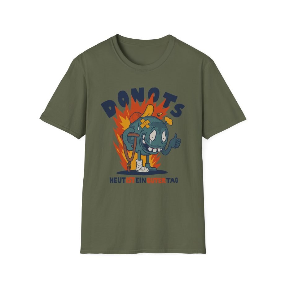 Donots Globus Unisex Softstyle T-Shirt