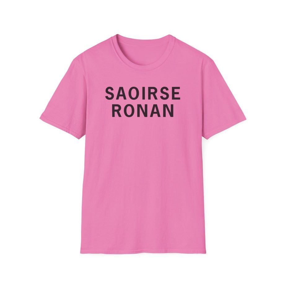 Saoirse Ronan Unisex Softstyle T-Shirt