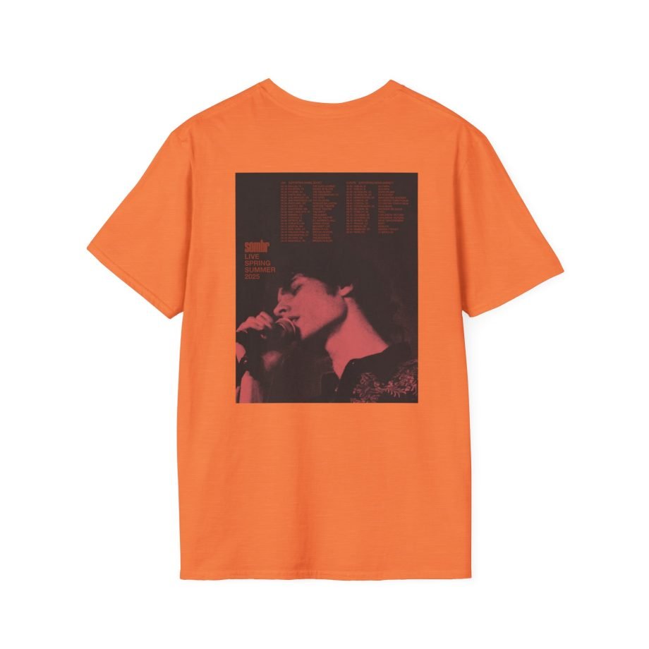 Sombr Live Spring 2025 Tour Unisex T-Shirt