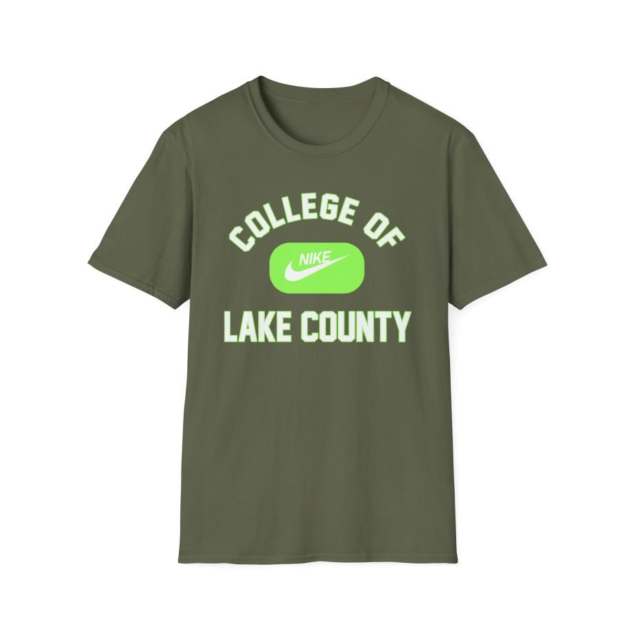 College Lake County Nike Club Unisex Softstyle T-Shirt