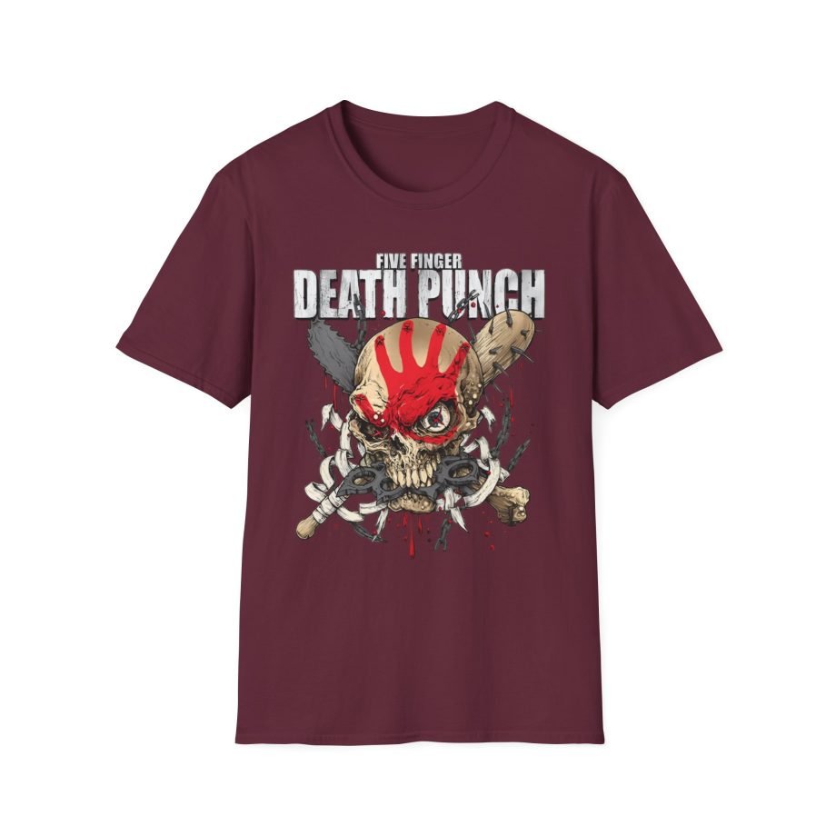 Five Finger Death Punch Warhead Unisex Softstyle T-Shirt