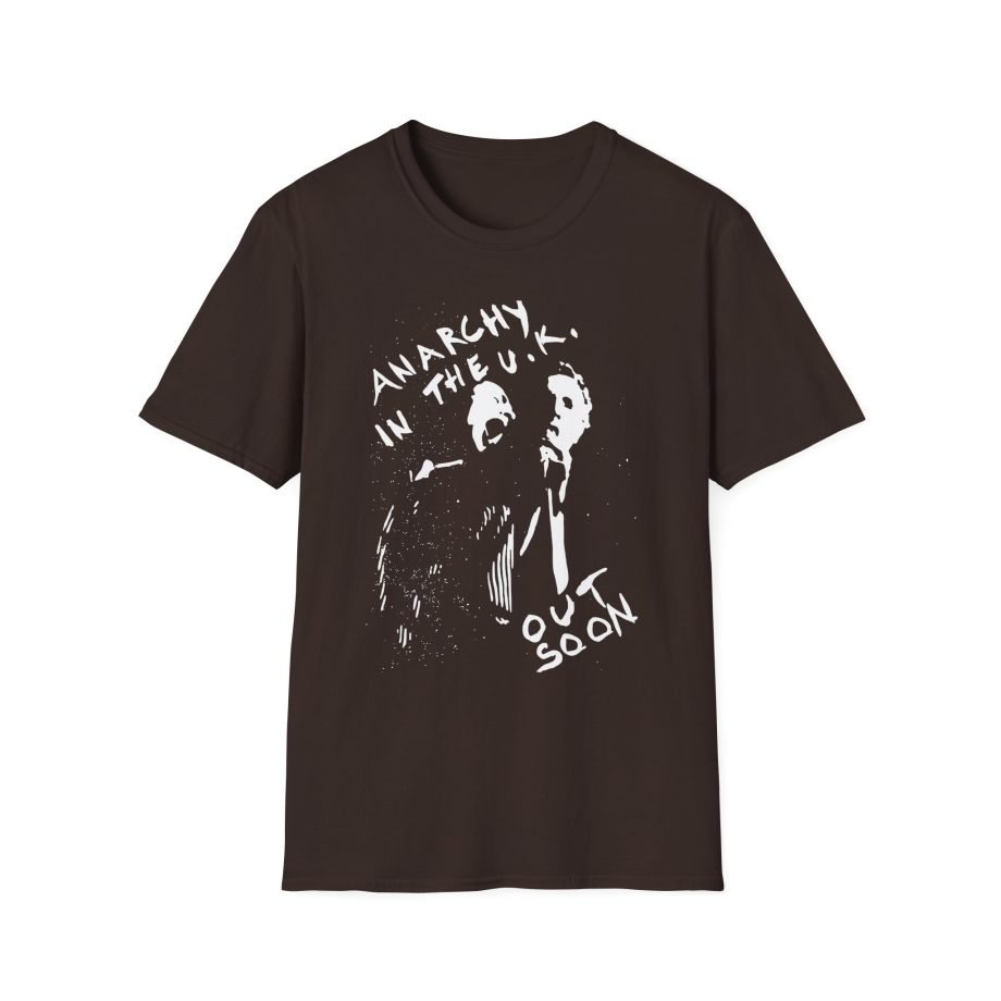 SP Anarchy in the Uk Out Soon Unisex Softstyle T-Shirt