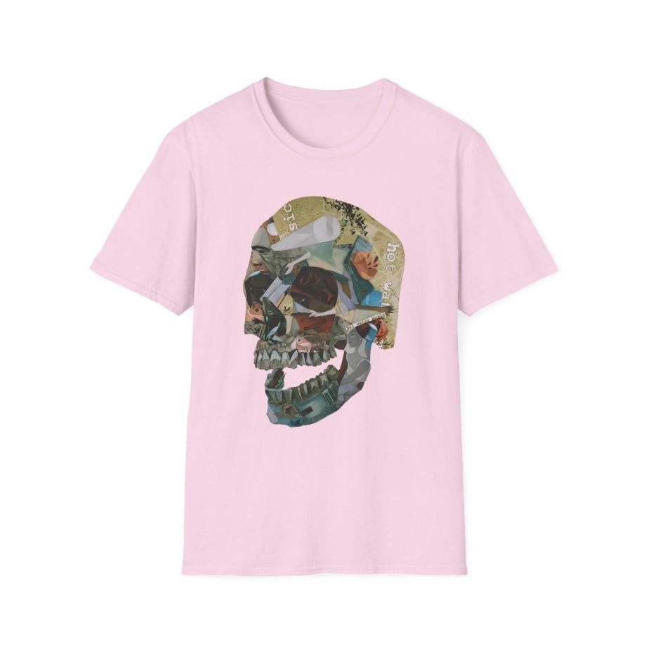 Hot Water Music Album Collage Skull Unisex Softstyle T-Shirt