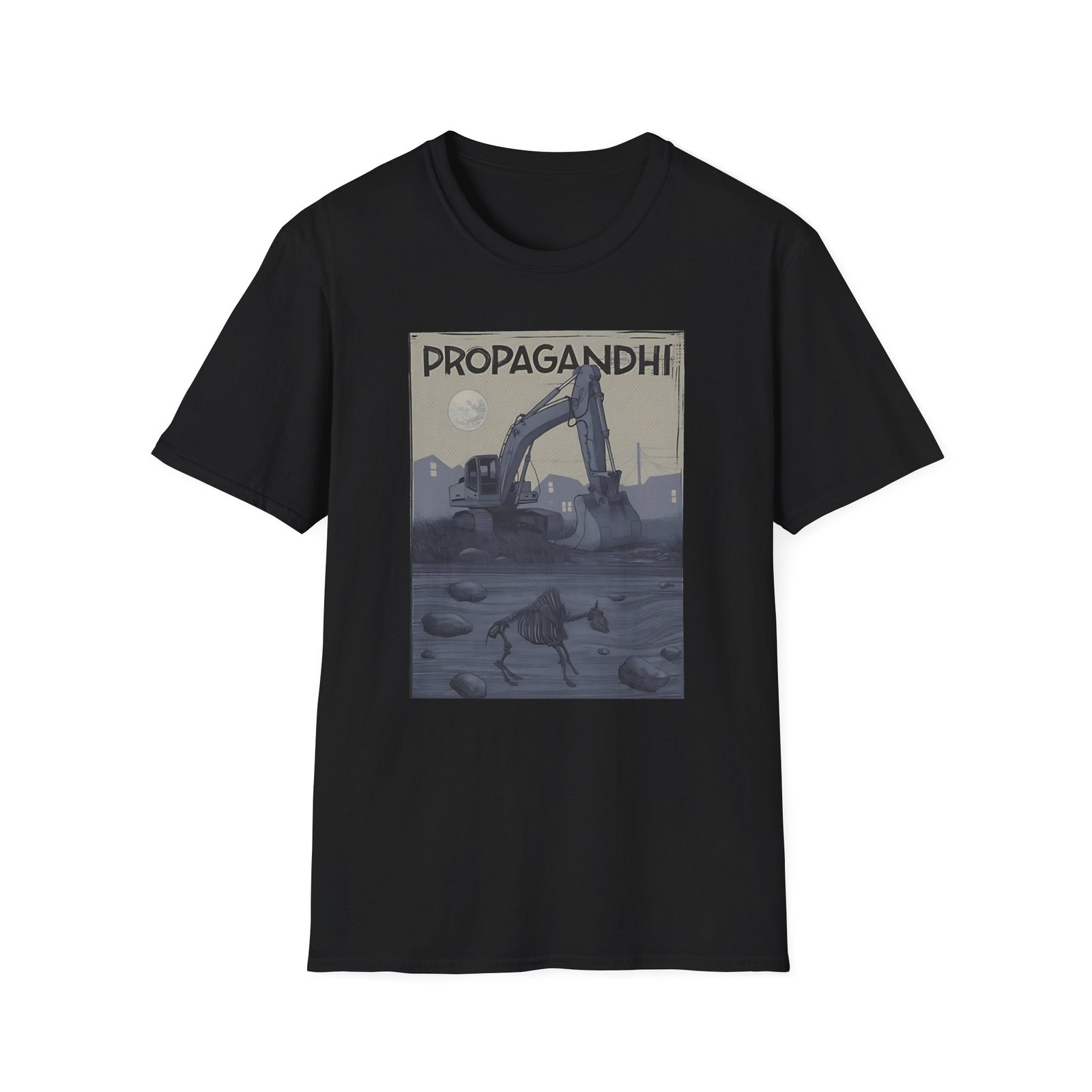 Propagandhi Bulldoze Unisex Softstyle T-Shirt