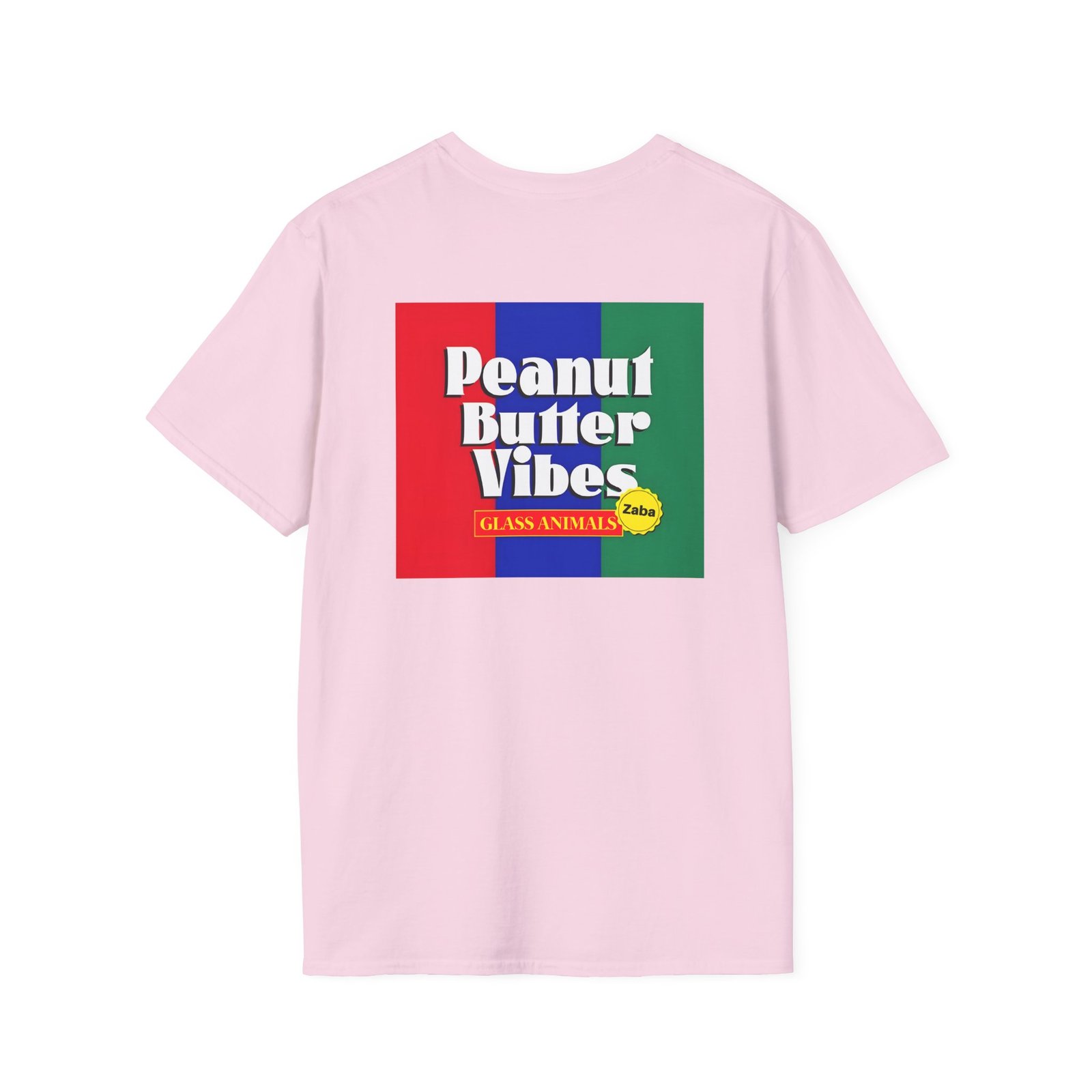 Glass Animals Zaba Peanut Butter Vibes Unisex Softstyle T-Shirt