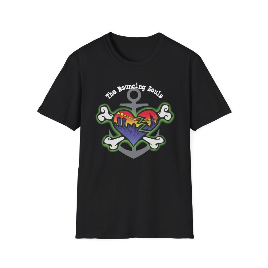 The Bouncing Souls Skyline Heart Unisex Softstyle T-Shirt