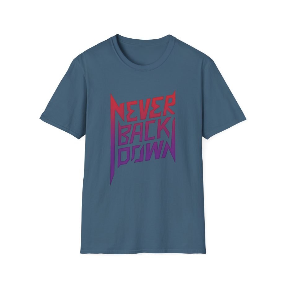 Nick Eh 30 Never Back Down Unisex Softstyle T-Shirt