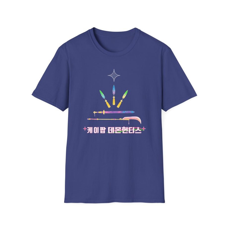 Kpop Demon Hunters Weapons Unisex Softstyle T-Shirt