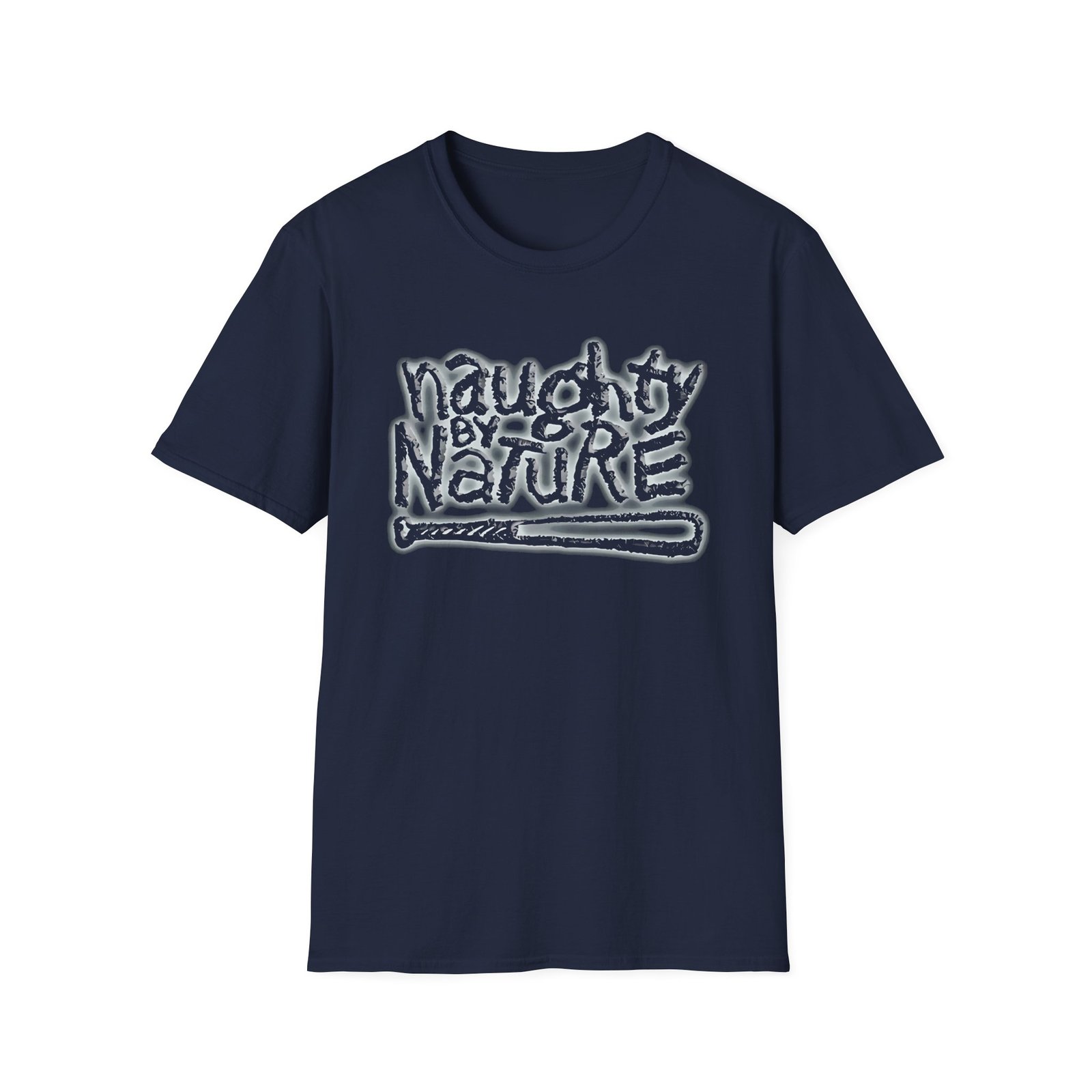 Naughty by Nature Poverty's Paradise Graffiti Unisex Softstyle T-Shirt