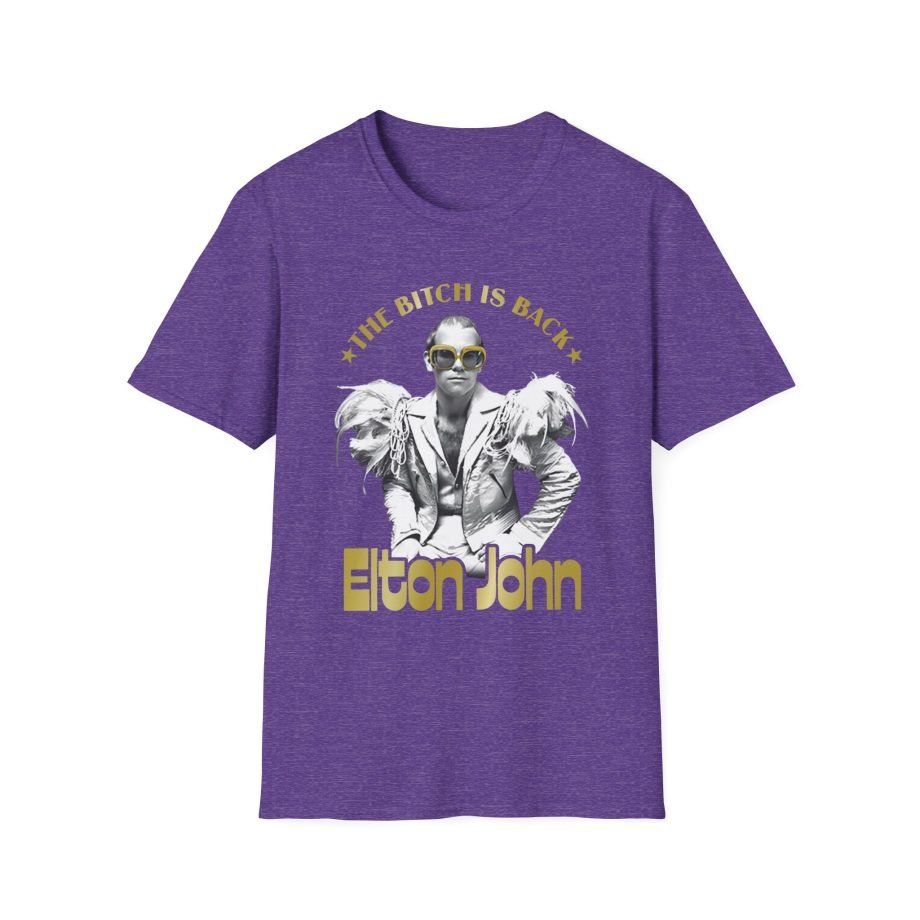 EJF Bitch is Back Foil Unisex Softstyle T-Shirt