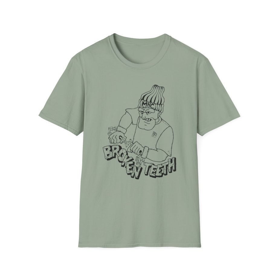 Broken Teeth Unisex Softstyle T-Shirt