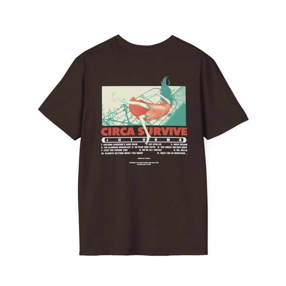 Circa Survive Juturna Tracklist Unisex Softstyle T-Shirt