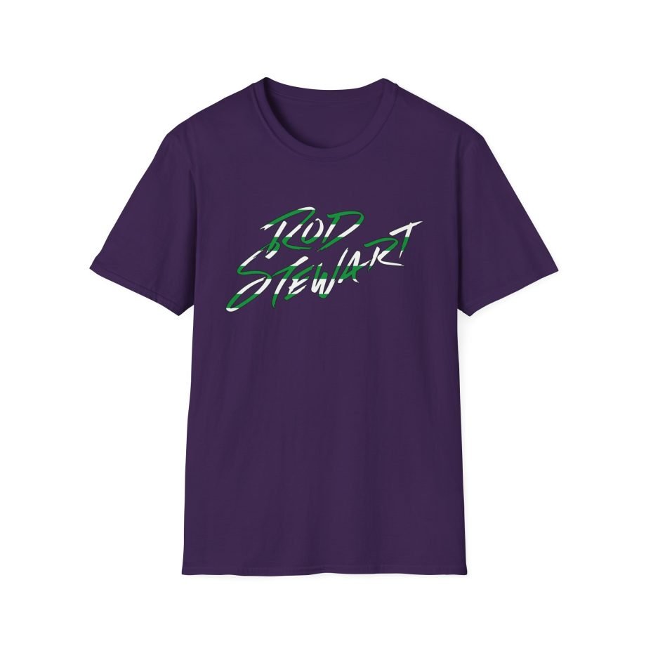 R S Striped Logo Forever Unisex Softstyle T-Shirt