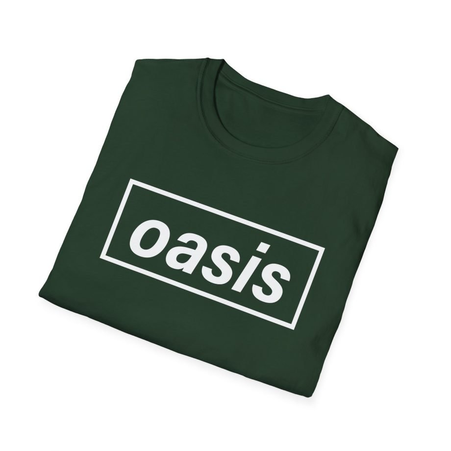 Oasis Decca Logo Unisex Softstyle T-Shirt