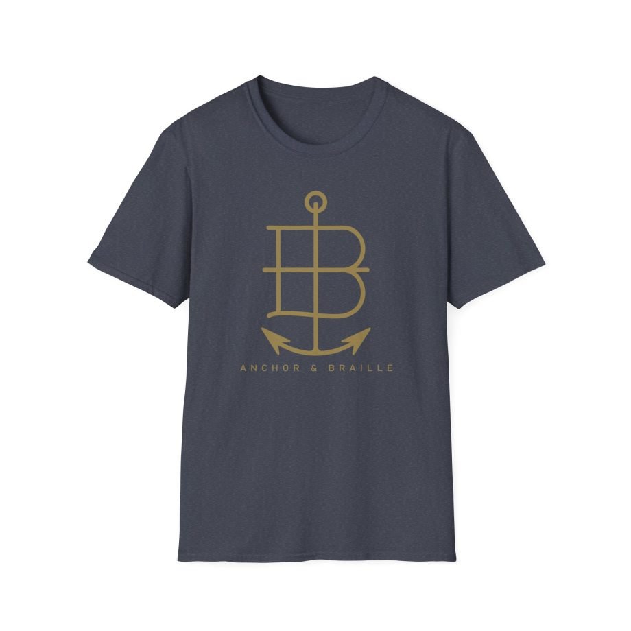 Anchor and Braille Unisex Softstyle T-Shirt