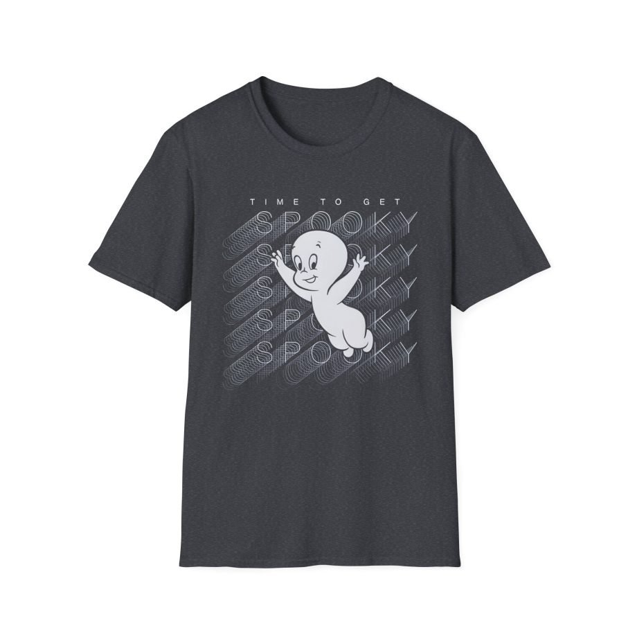 Casper the Friendly Ghost Virtual Raver Spooky Time Unisex Softstyle T-Shirt