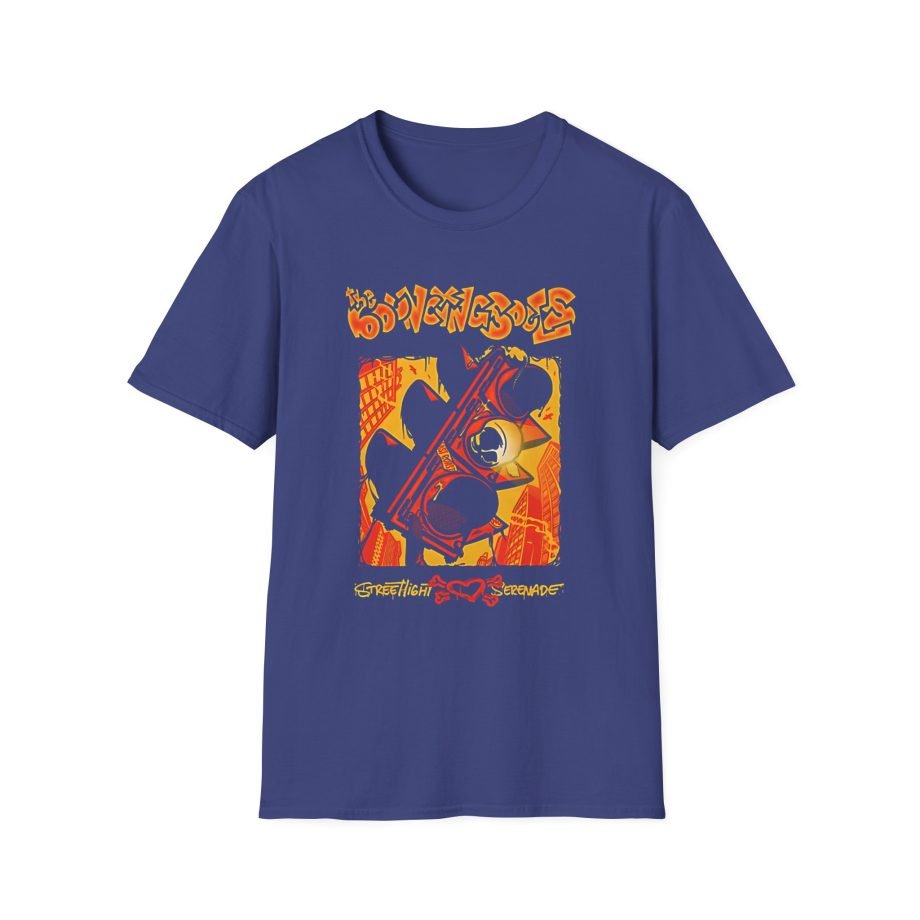 The Bouncing Souls Summer Vacation Traffic Light Unisex Softstyle T-Shirt