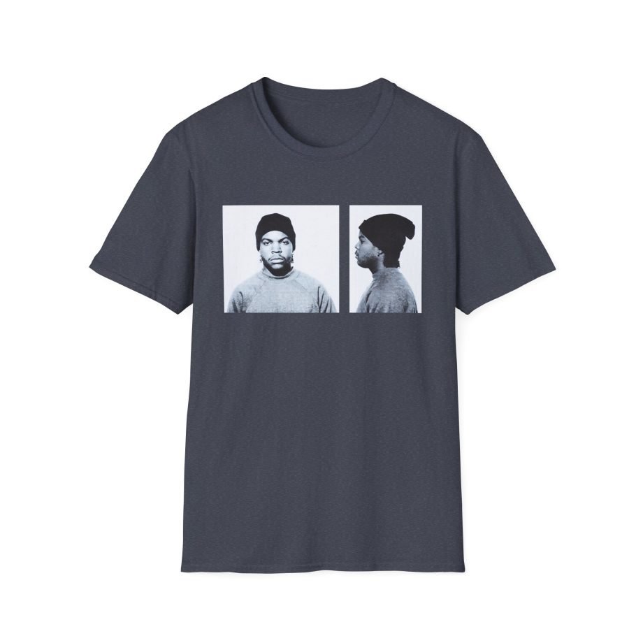 Ice Cube Mug Shot Unisex Softstyle T-Shirt
