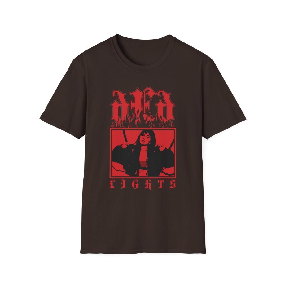 Lights dEd Graveyard Shift Unisex Softstyle T-Shirt