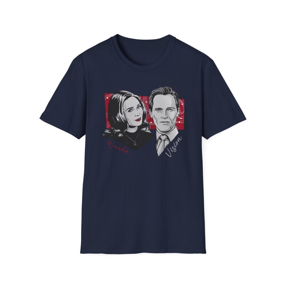 Marvel Wandavision Out of Register Unisex Softstyle T-Shirt