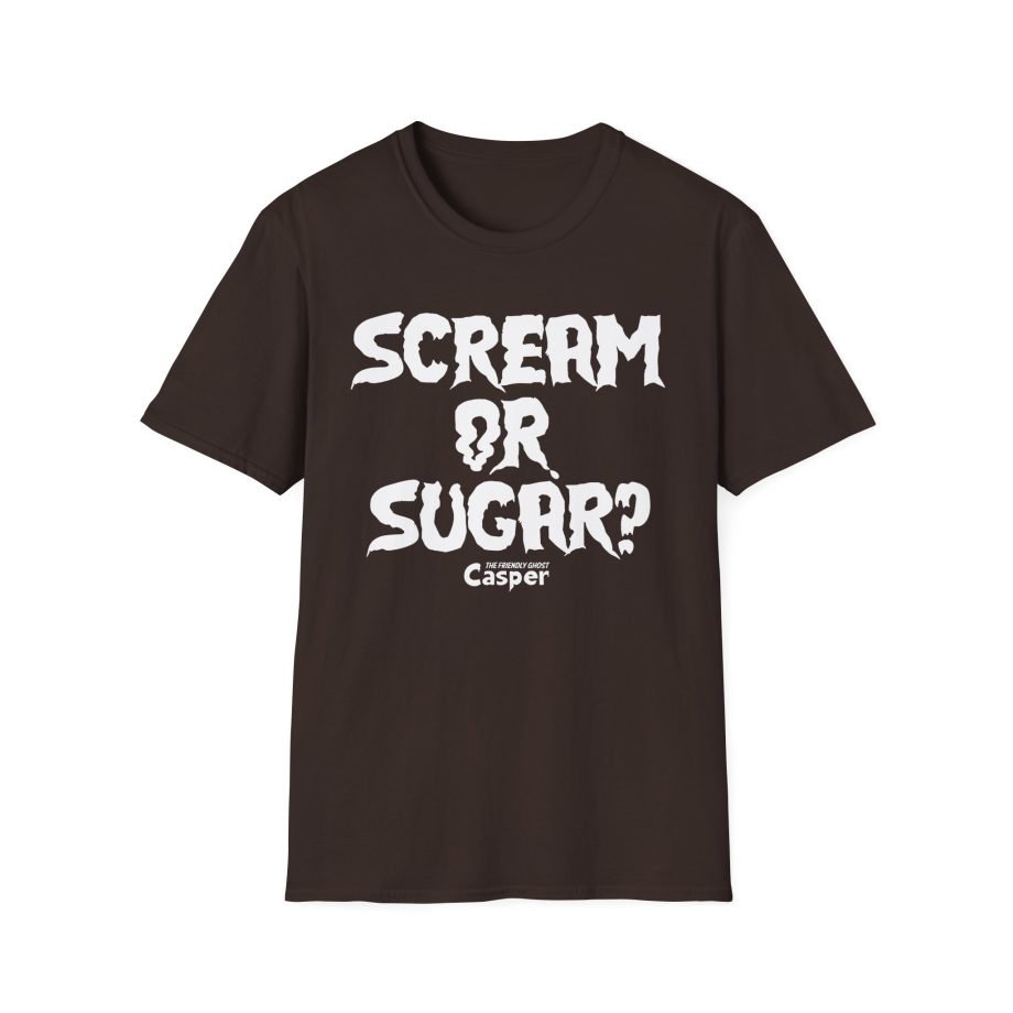 Casper the Friendly Ghost Scream or Sugar Unisex Softstyle T-Shirt
