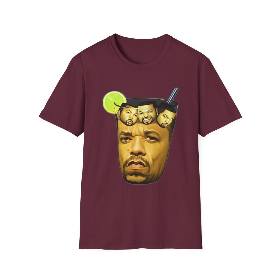 Ice Cube In Iced Tea Unisex Softstyle T-Shirt